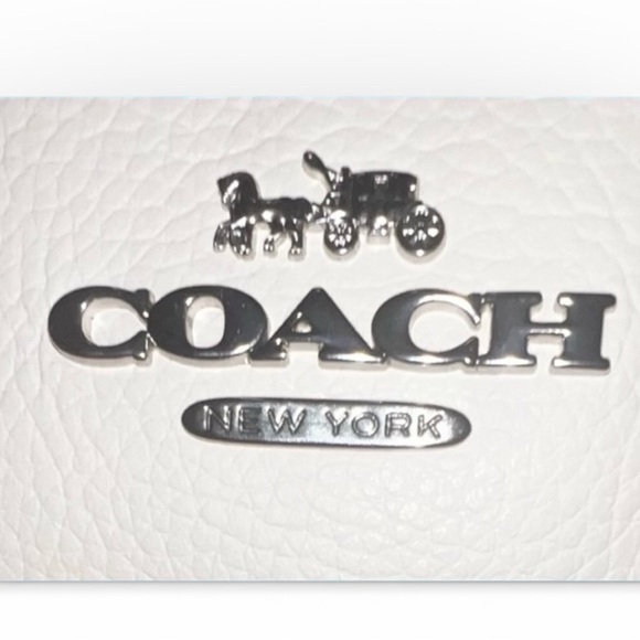 Coach Leather Chalk Thea Tote Bag EUC No Call Outs - Picture 7 of 8